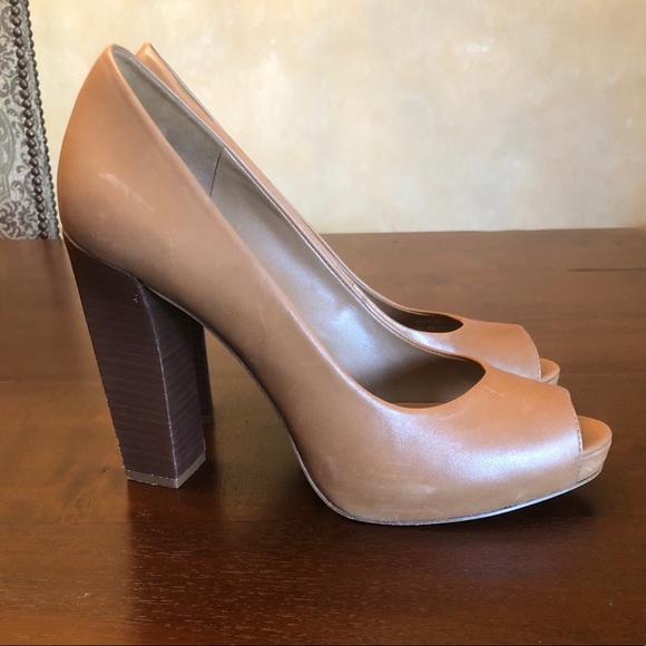 TORY BURCH high heel peep toe pumps - Picture 7 of 15